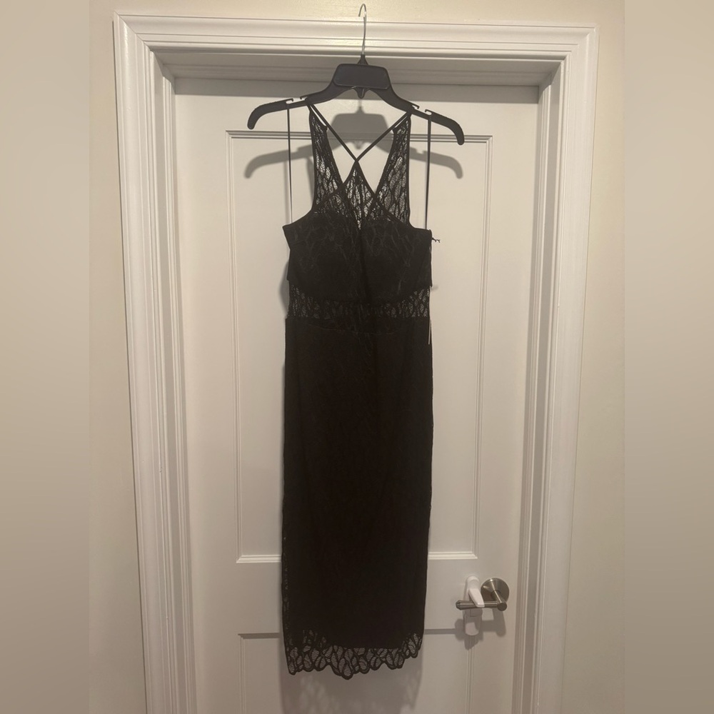JAYGODFREY Black Lace Dress